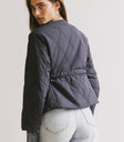 Plain color top in navy