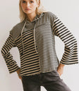 Libby Striped Hoodie