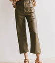 Pants in olive