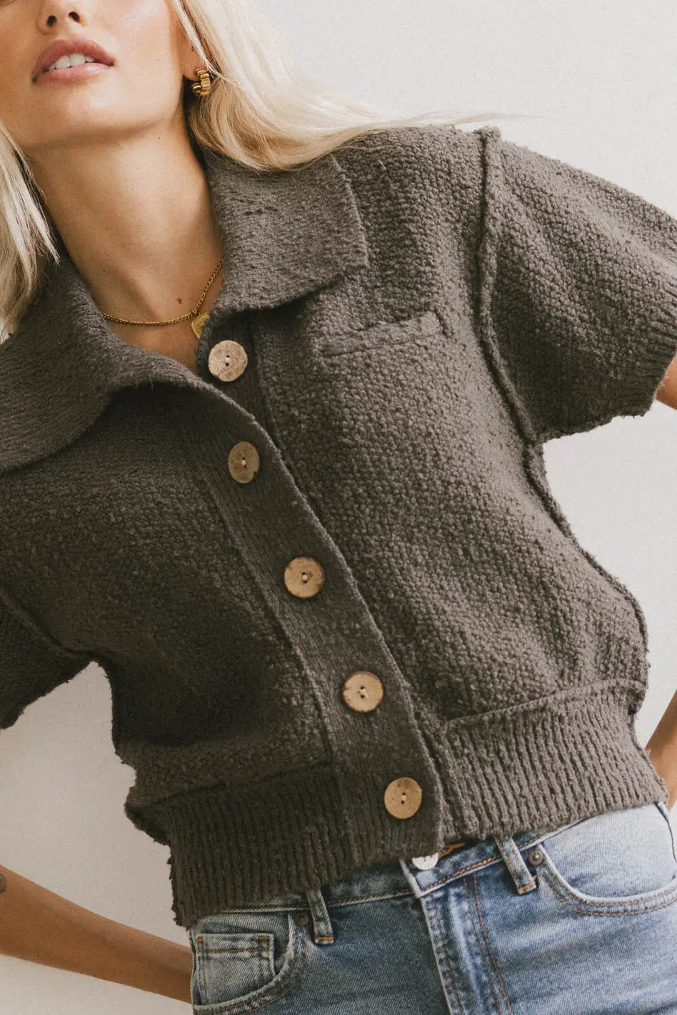 Button up top