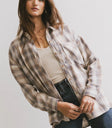 Button up top in brown
