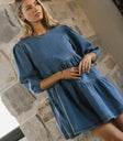 Sorrel Denim Mini Dress - FINAL SALE