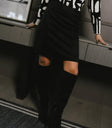 Skirt in black