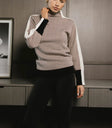 Long sleeves mock neck