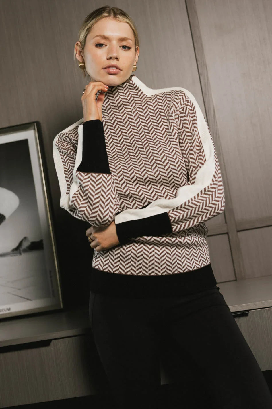 Turtleneck sweater