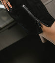 zipper slit dress