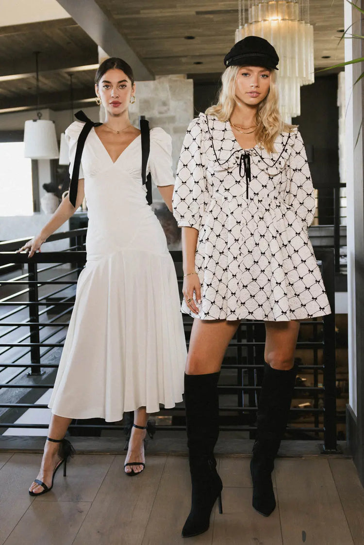 Mini bows dress