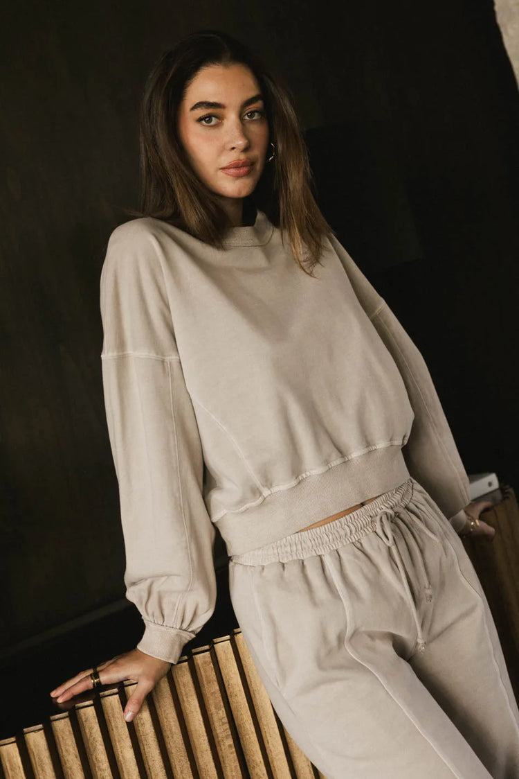 Long sleeves sweatshirt