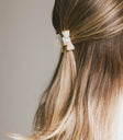mini bow claw clip