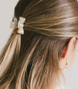 Mini Bow Claw Clip in Multi