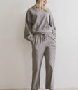Two hand pockets pants in grey