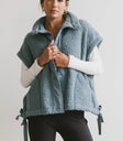 Vest in blue