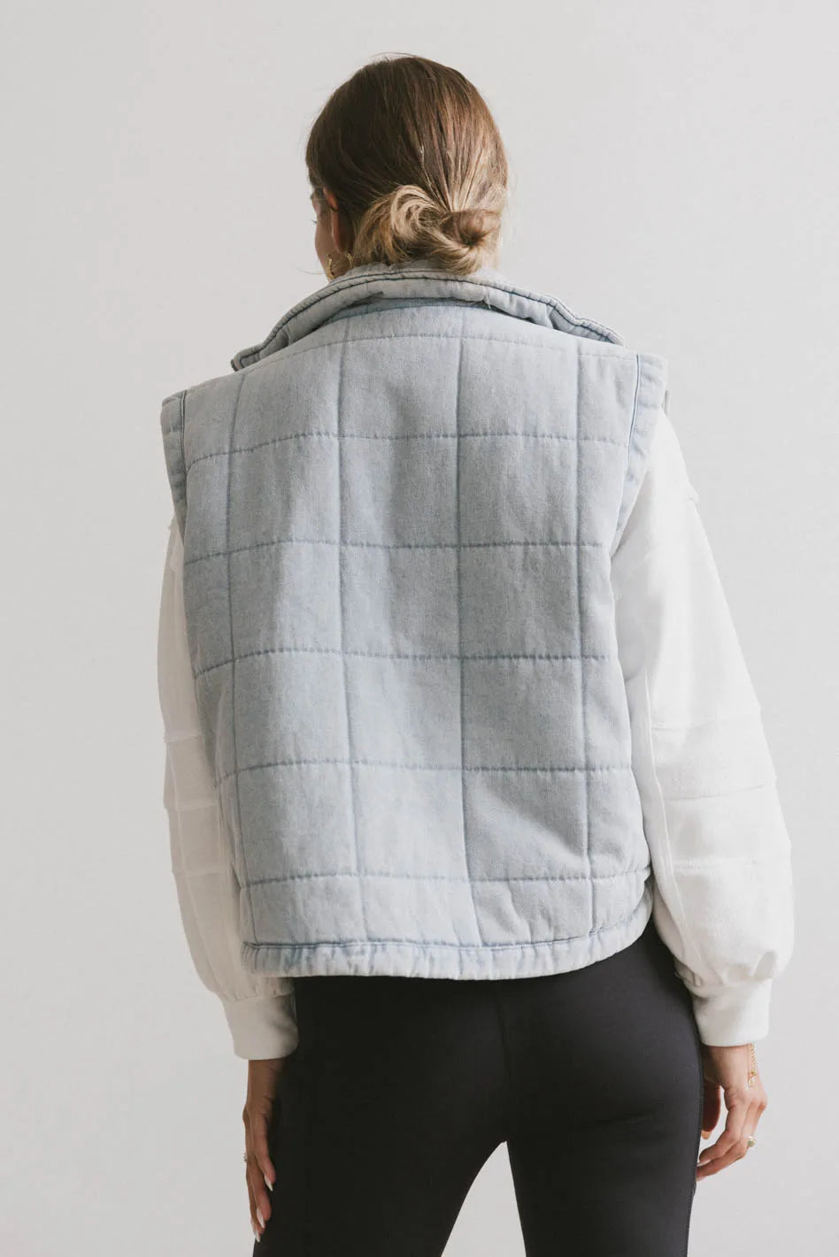 Light wash vest