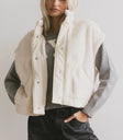 Samirah Sherpa Vest - FINAL SALE