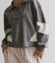 color block sweater