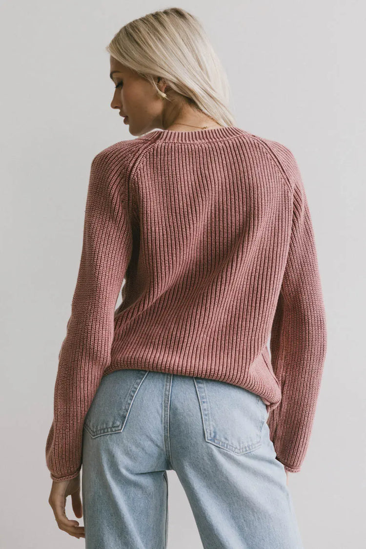 Plain color top in red