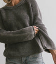 Long sleeves to p in charcoal