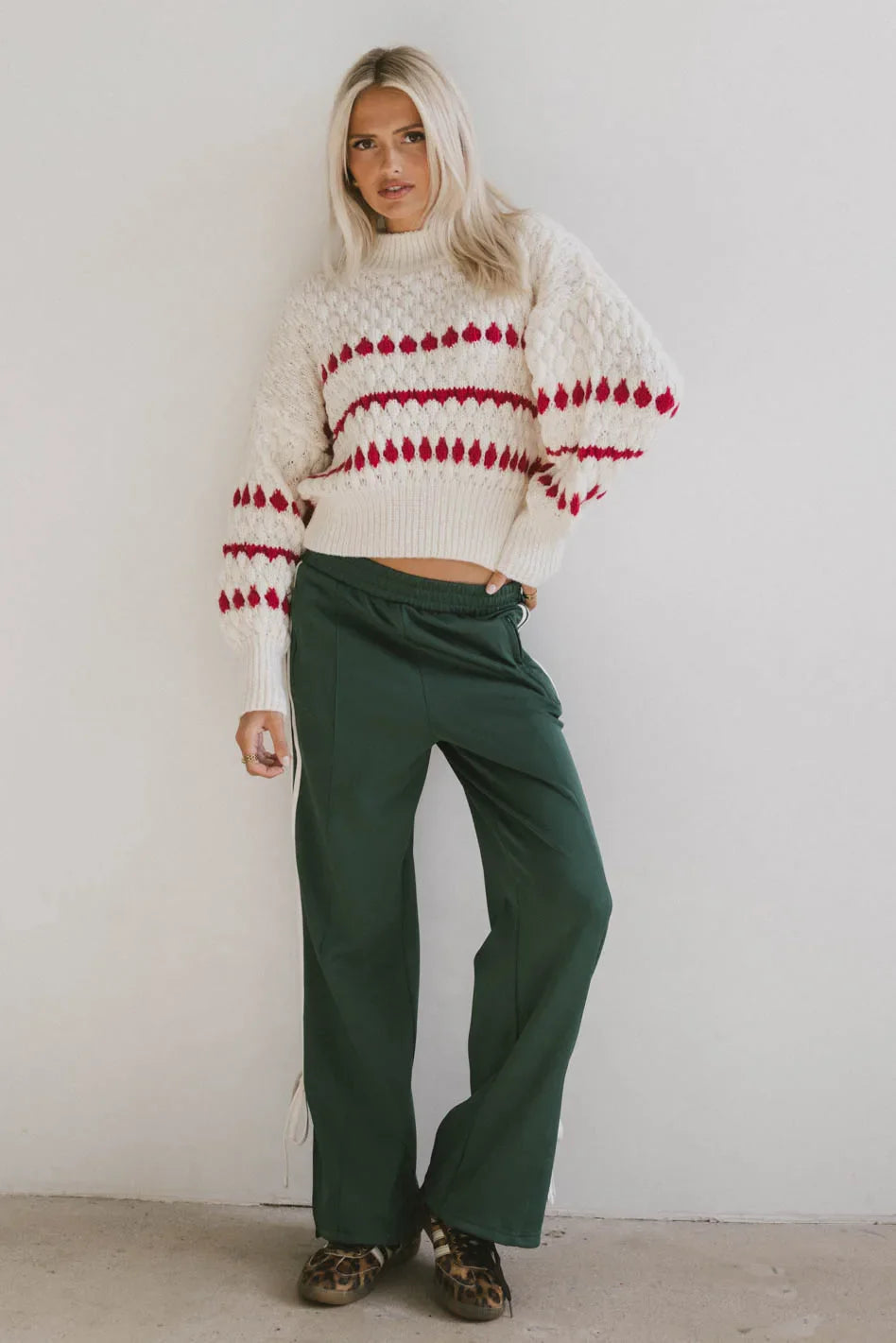 Green pants