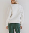 Plain color crewneck in light grey