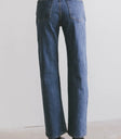 Two back pockets denim