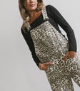 Two hand pockets denim overall