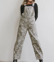Straight legs denim overall