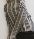 Long sleeves sweater in black