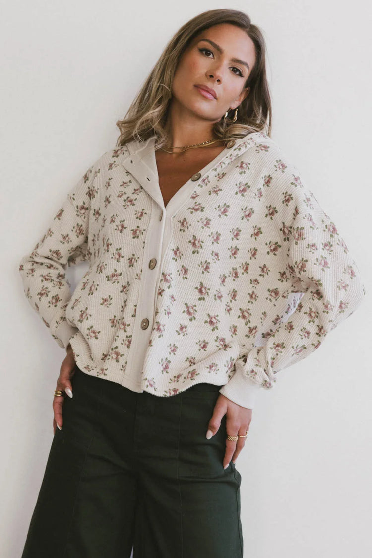 Button up top in ivory