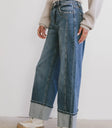 Plain color jeans