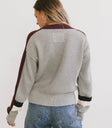 waffle knit sweater