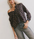 Long sleeves floral top