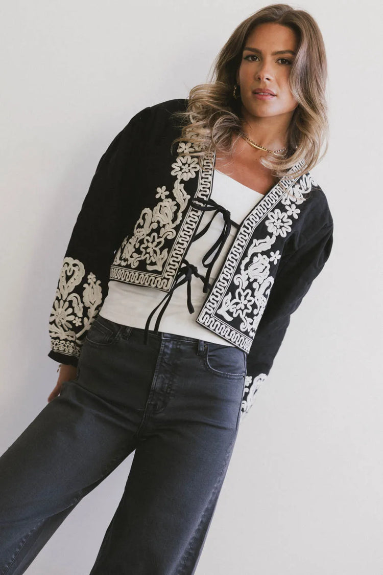 Embroidered jacket