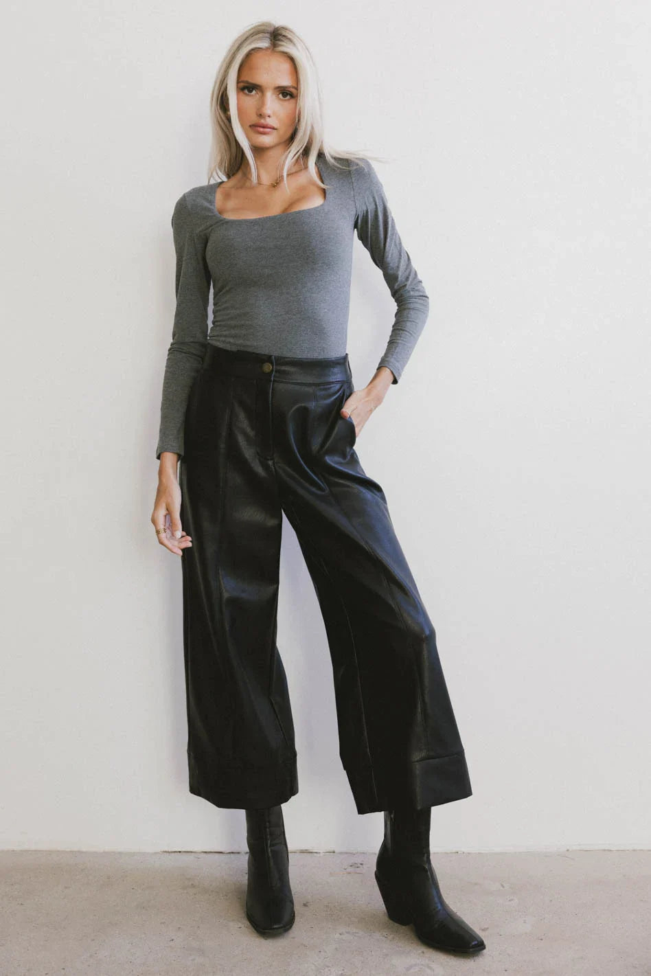 Long sleeves to pin grey
