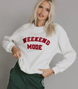 Weekend Mode Crew Neck - FINAL SALE