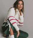 Inara Knit Sweater in Red - FINAL SALE