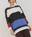 Color block sweater