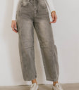 grey barrel jeans