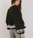 Long sleeves to pin black