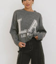 LA sweater in grey
