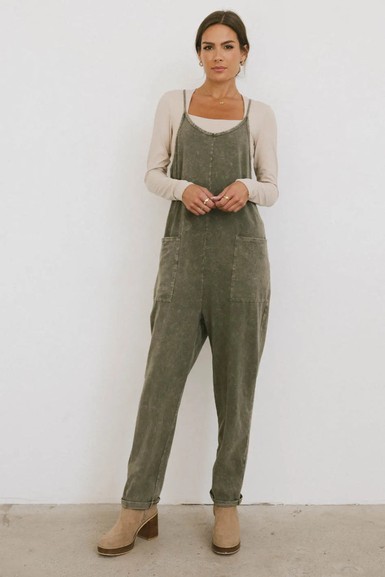 Overall in olive
