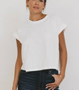 Knit to pin white