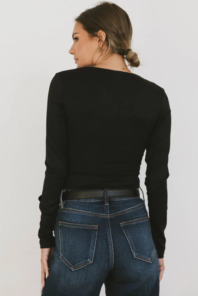 Plain color belt in black
