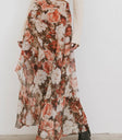 Xavier Printed Mesh Skirt - FINAL SALE