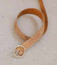 Belt in cream