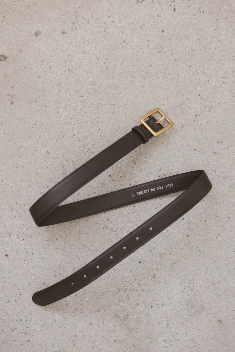 Brown belt