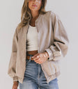 OVERSIZED BOMBER JACKET