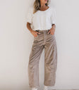 corduroy barrel pants
