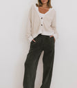 cream cardigan sweater