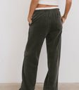 grey pants with back pocket