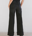 CUFFED HEM DENIM